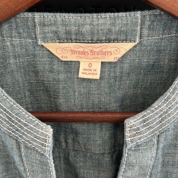 Brooks Brothers Vintage Denim Dress - Picture 2 of 2